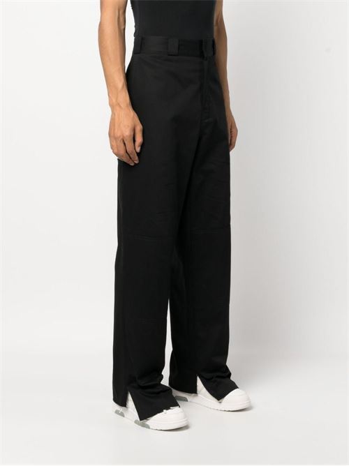 Cotton trousers PALM ANGELS | PMCG003E23FAB0011003